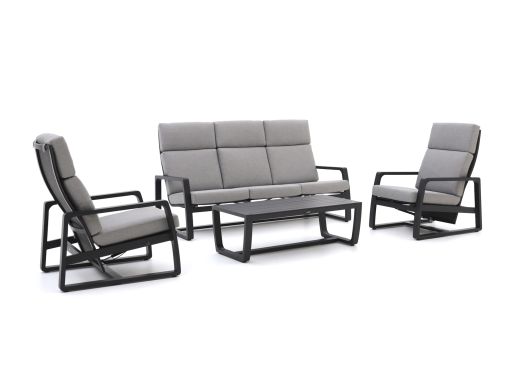 Manifesto Rubbiano Sessel-Sofa Lounge-Set 4-teilig 5-Sitzer