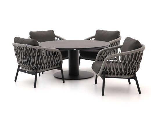 Bellagio Cupello/La Fonte ø 150 cm Gartenmöbel-Set 5-teilig