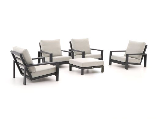 Bellagio Vezzano Sessel Lounge-Set 5-teilig