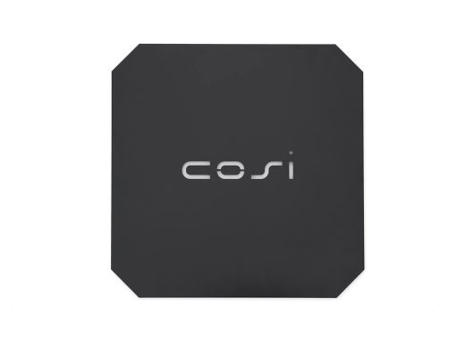 Cosi Coverplate Glas Set Size M - Black