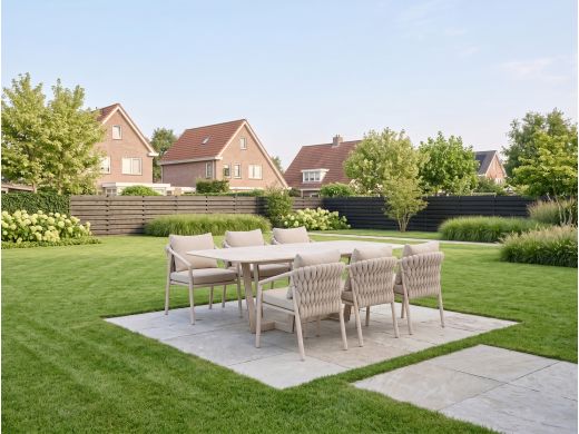 SUNS Sato Gartenstuhl - Taupe - Beige - Braun - Rope (Seil)