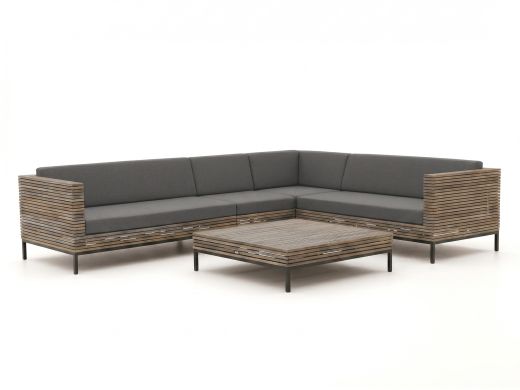 ROUGH-D Ecklounge-Set 5-teilig 6-Sitzer