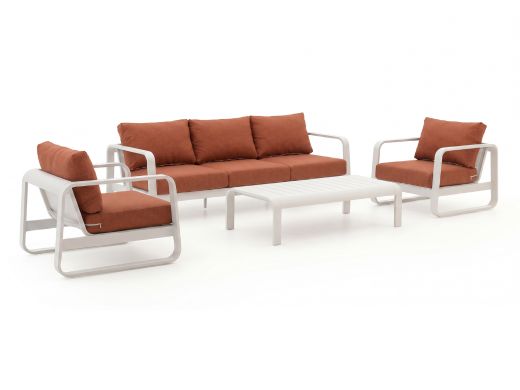 Forza Liri Sessel-Sofa Lounge-Set 4-teilig