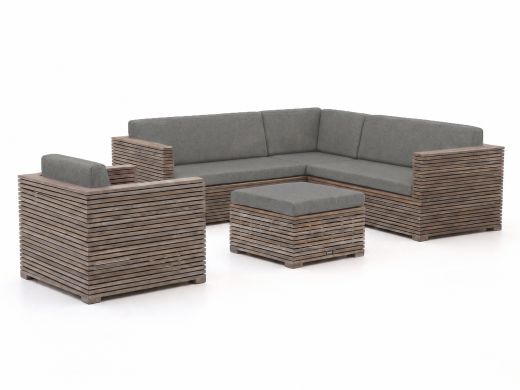 ROUGH-C Ecklounge-Set 5-teilig 6-Sitzer