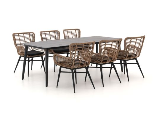 Intenso Asti/Sora 220 cm Gartenmöbel-Set 7-teilig