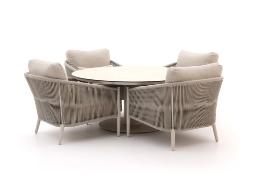 Bellagio Mineo/La Fonte ø150cm Gartenmöbel-Set 5-teilig