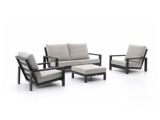 Bellagio Vezzano Sessel-Sofa Lounge-Set 4-teilig