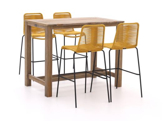 Manifesto Mussa/ROUGH-X 135 cm Gartenbar-Set 5-teilig stapelbar