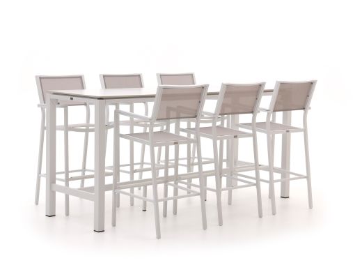 Bellagio Roma/Trecenta 225 cm Gartenbar-Set 7-teilig