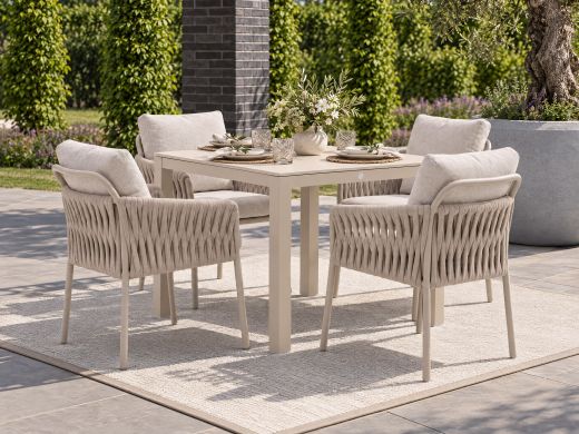 SUNS Fiave/Monte Vari 100 cm Gartenmöbel-Set 5-teilig