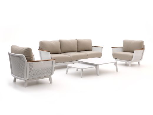 Bellagio Sorico Sessel-Sofa Lounge-Set 5-Sitzer 5-teilig