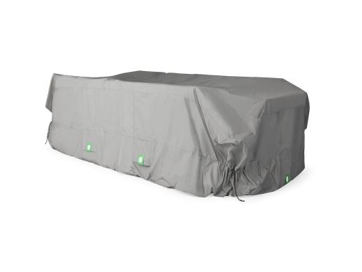 SUNS Gartenmöbelabdeckung S14 für Nardo Gartensofa inkl. Ecke rechts 260x80x87 cm