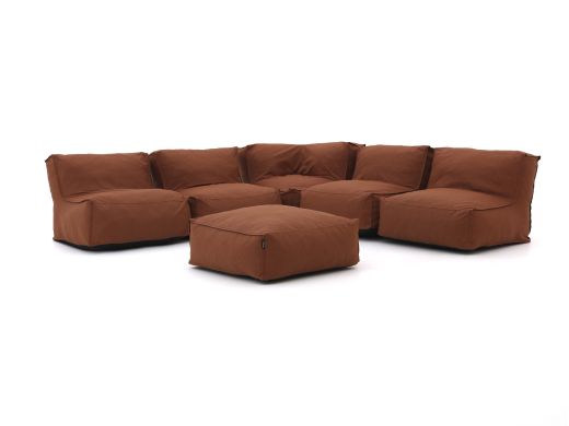 Manifesto Lonato Eck Sitzsack Lounge-Set 6-teilig