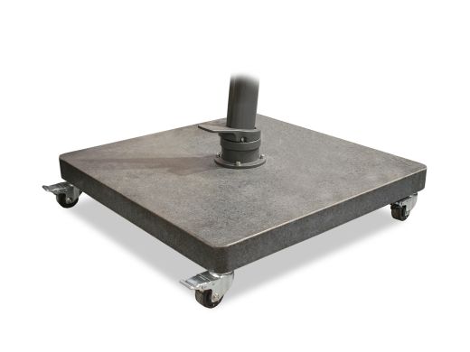 SUNS Granite Sonnenschirmständer 120 kg rollbar für SUNS Novara Ampelschirm
