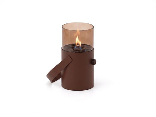 Cosiscoop Original Tischkamin ø 16 cm (h: 30 cm) - Mocha Brown