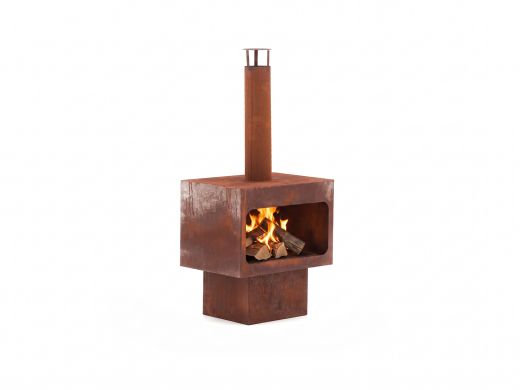 RedFire Jersey XL Kamin 40x56x118 cm - Rost