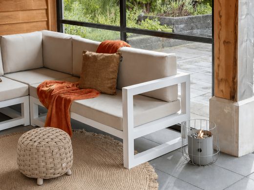 Manifesto Pergine Gartenhocker ø 50 cm - Beige
