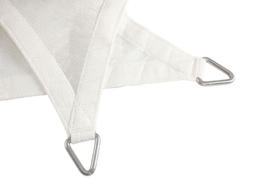 Shadow Comfort Sonnensegel Quadrat 500x500 cm - Arctic White