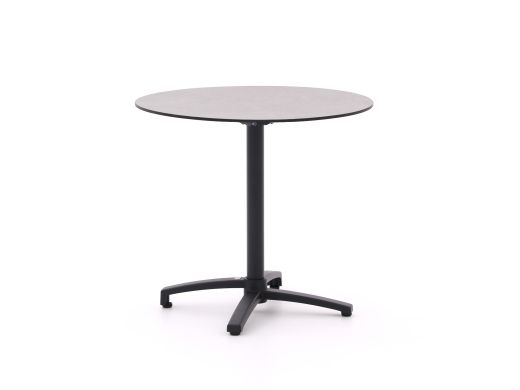 Bellagio Canzo Gartentisch klappbar ø 80 cm (h:73 cm)