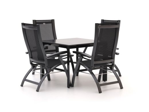 Hartman Primo/Sestino 90 cm Gartenmöbel-Set 5-Teilig verstelbaar