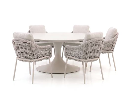SUNS Casto/Nova ø 150 cm Gartenmöbel-Set 6-teilig