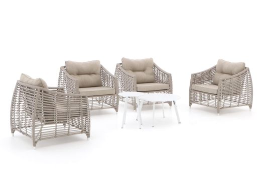 Manifesto Ortello/Bovezzo Sessel Lounge-Set 6-teilig