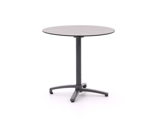Bellagio Canzo Gartentisch klappbar ø 80 cm (h:73 cm)