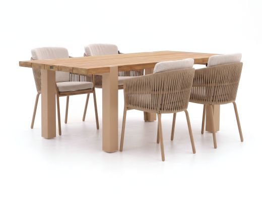 Hartman Sevilla/Almeria 200 cm Gartenmöbel-Set 5-teilig