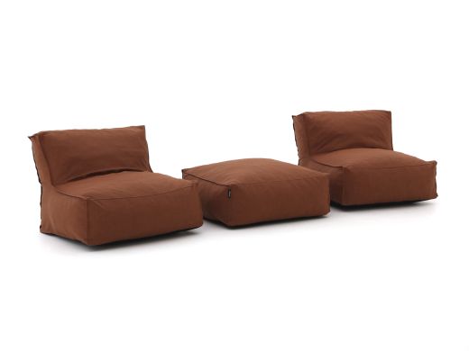 Manifesto Lonato Sitzsack Lounge Balkon-Set 3-teilig