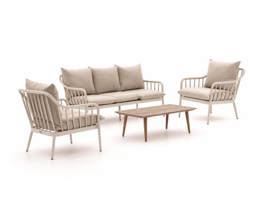 Manifesto Celante/ROUGH-K Sessel-Sofa-Lounge-Set 4-teilig 5-Sitzer