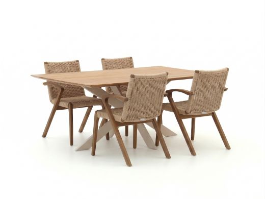 Bellagio Tredozio/Furato 180 cm Gartenmöbel-Set 5-teilig