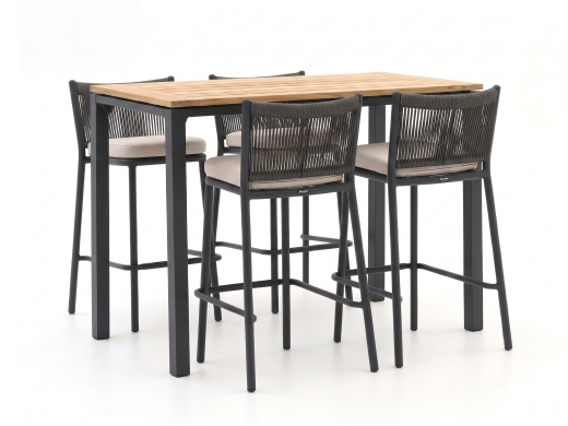Manifesto Idro/Linosa 150 cm Gartenbar-Set 5-teilig stapelbar