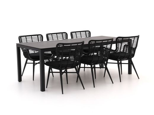 Intenso Asti/La Fonte 220 cm Gartenmöbel-Set 7-teilig