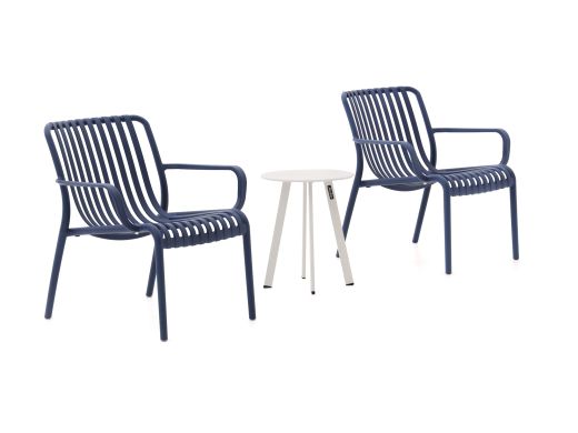 Forza Cali/Bovezzo ø 40 cm Balkon-Set 3-teilig stapelbar