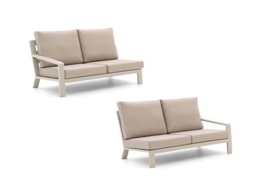 Bellagio Vazzola Lounge Element linker Arm + rechter Arm 169 cm