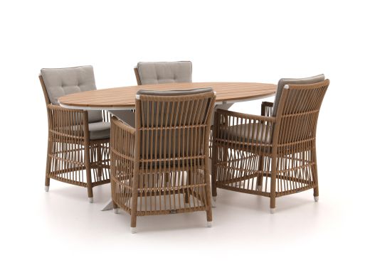 Manifesto Ortello/Fidenza oval 180 cm Gartenmöbel-Set 5-teilig
