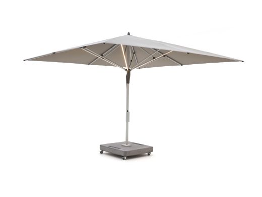 Glatz Fortello LED Sonnenschirm 400x400 cm