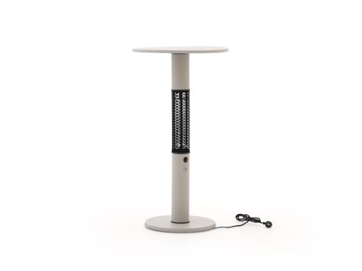 Monti HeatLine Vibe Bartisch mit Heizstrahler 1500 W ø 60 cm (h: 110 cm)
