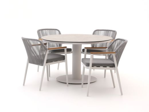 Bellagio Florentina/La Fonte ø 120 cm Gartenmöbel-Set 5-teilig