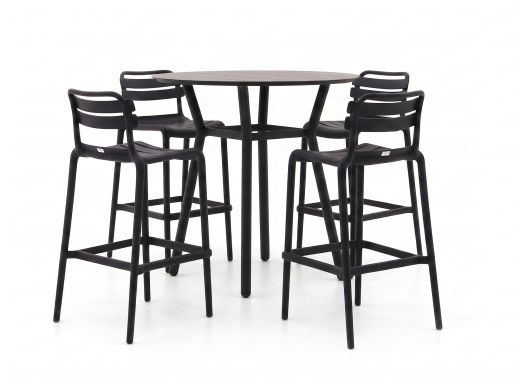 Forza Vico/Tritoni ø 110 cm Gartenbar-Set 5-teilig