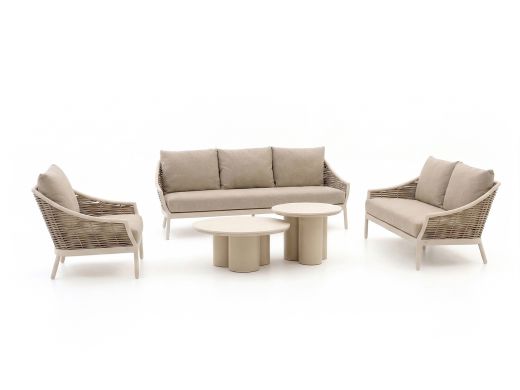 Apple Bee Milou/Tonga Sessel-Sofa Lounge-Set 5-teilig 6-Sitzer