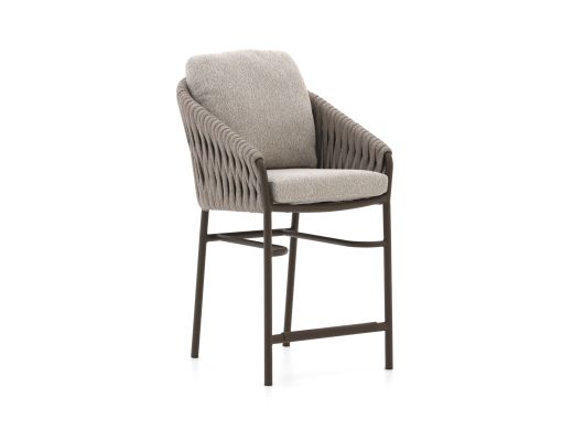 SUNS Nappa Low Barhocker Outdoor stapelbar