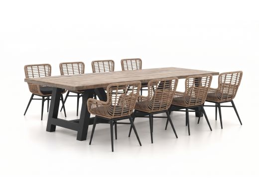 Intenso Asti/Bresimo 330 cm Gartenmöbel-Set 9-teilig