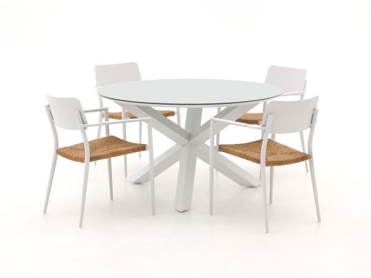 Bellagio Cino/Ferrone ø 130 cm Gartenmöbel-Set 5-teilig