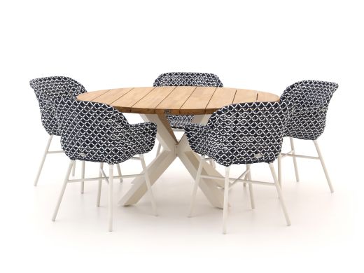 Hartman Delphine/Stephanie ø150 cm Gartenm?bel-Set 6-teilig