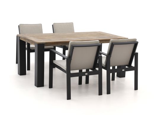 Bellagio Vezzano/ROUGH-X 180 cm Gartenmöbel-Set 5-teilig