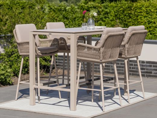 Intenso Isorella/Trecenta 150 cm Gartenbar-Set 5-teilig