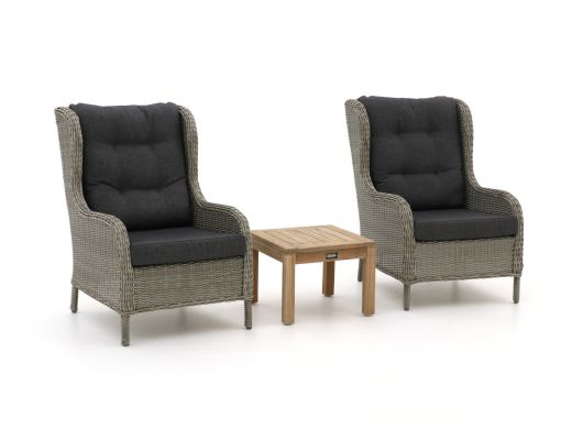 Intenso Gabri/ROUGH-S Balkonmöbel-Set Lounge 3-teilig
