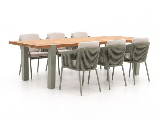 Hartman Sevilla/Almeria 280 cm Gartenmöbel-Set 7-teilig