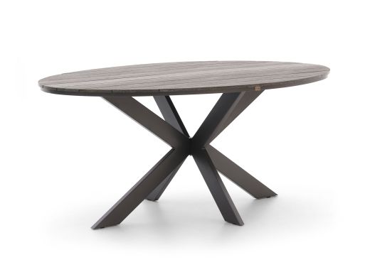 Bellagio Fidenza Gartentisch oval 180x103 cm